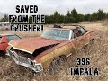 1967 Impala 396 Convertible Saved from The Crusher: Sitting Outside in a Field since the '90s!