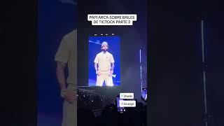 ARCANGEL SOBRE BAILES DE TICTOCK CONCIERTO ORLANDO FL 2023 #ticktock #youtube #concert #foryou ##