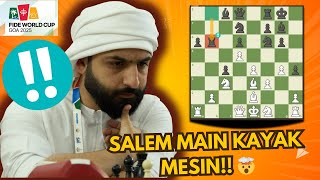 3 LANGKAH BRILLIANT dari Salem Saleh yang BIKIN GM TERMUDA DUNIA NYERAH 😱🔥