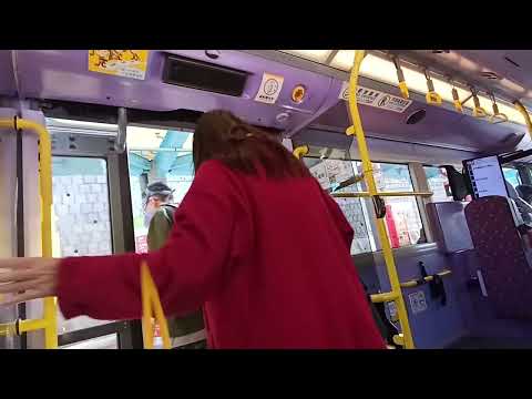 NWFB 5224 UM4176@694落車門開關過程及藍田分科診所報站