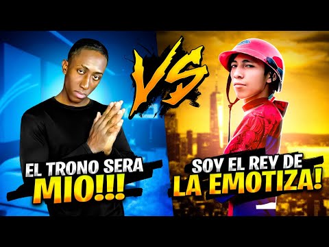 El TikToker Roberth Ceballos VS Ely2 Por El Trono Del Rey De La Emotiza 😱