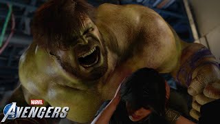 Marvel's Avengers walkthrough Gameplay Part 3 - Hulk meets MS. Marvel (Full PC Game)