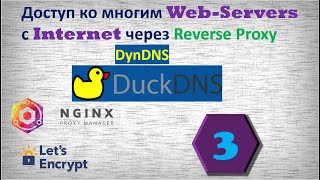 03-DuckDNS - Динамический DNS / DynDNS. Nginx Proxy Manager.