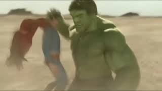 Superman vs Hulk - The Fight (Part 3) Reverse