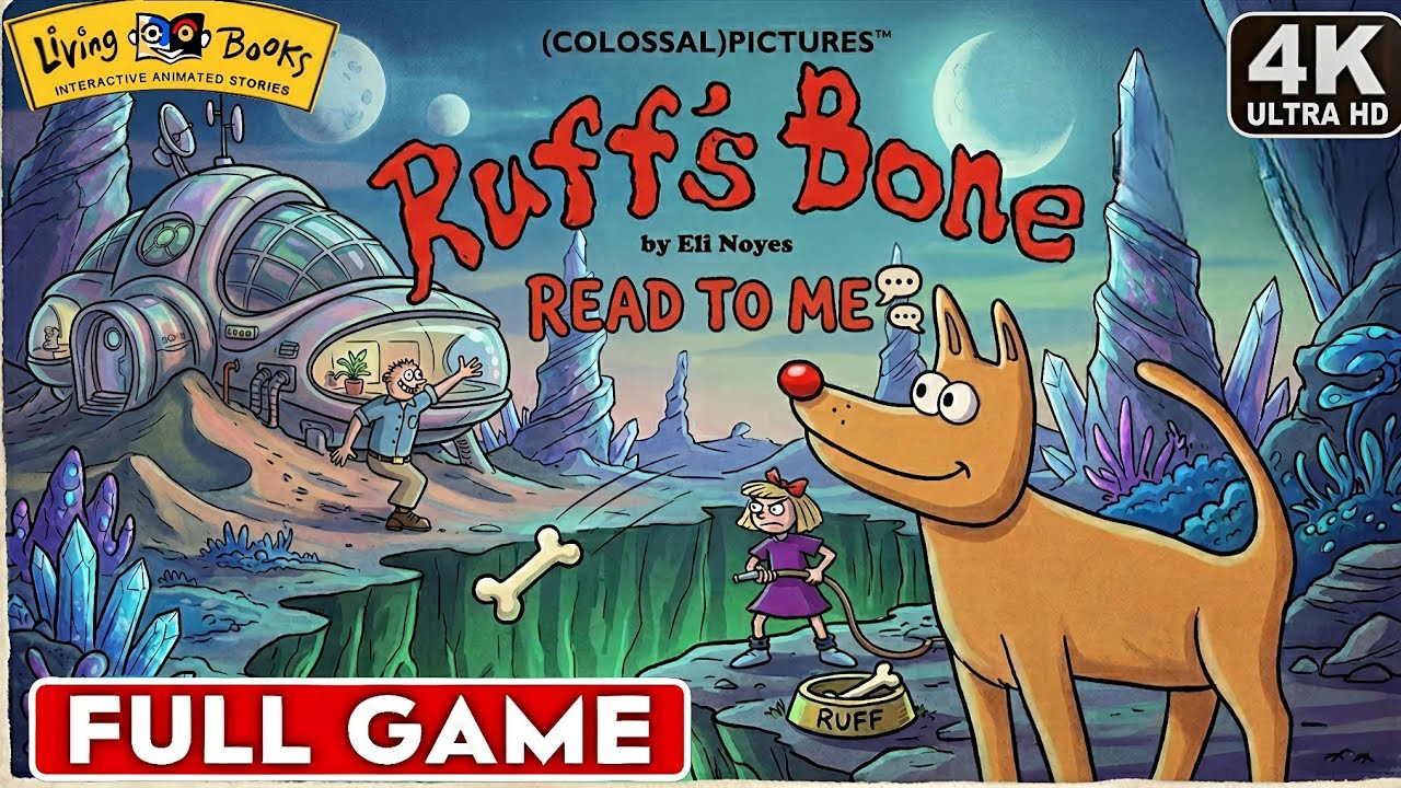 Ruff's Bone : Living Books (1994)[PC] - Read To Me 4k UHD - No ...