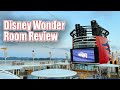 Disney Wonder Cruise Ship Room Review | Deluxe Oceanview Stateroom with Verandah