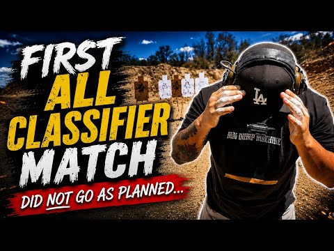 My First All Classifier USPSA Match… It Did NOT Go As Planned
