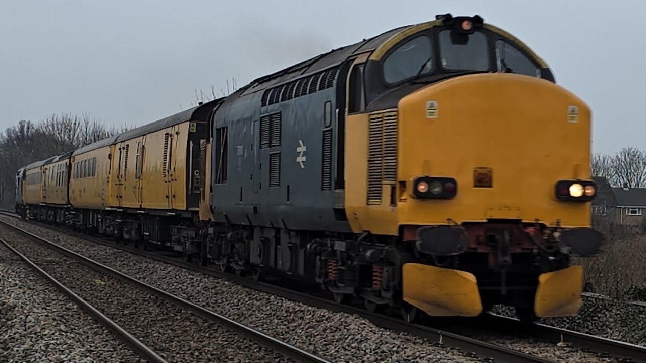 37610 & 37402 - 1Q86 1123 March Down R.S. - Derby R.T.C. (Network Rail ...