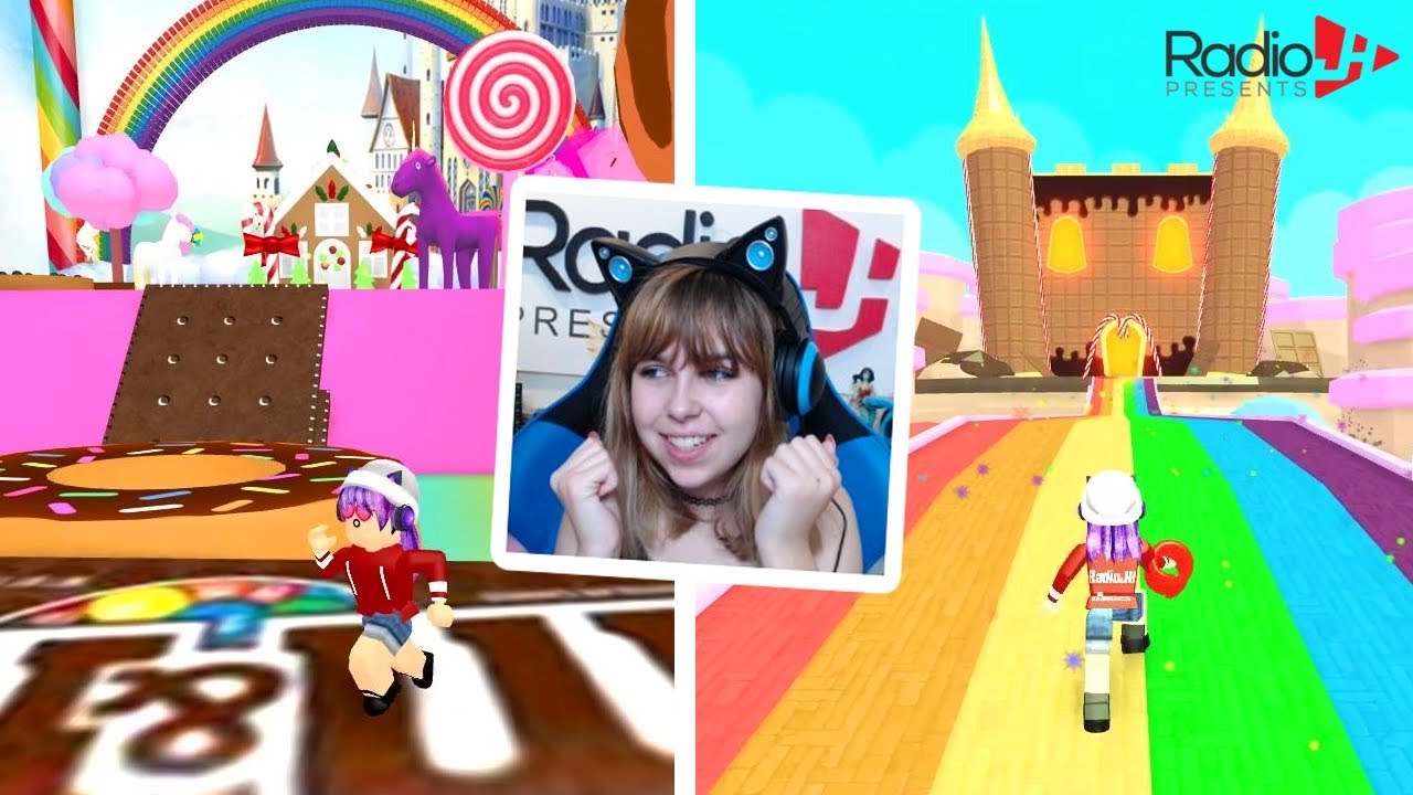 Birthday Party Surprise Escape Candy Land Roblox Obby Youtube - audrey plays bully stories on roblox radio jh