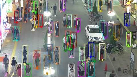 Multi people tracking using deep feature