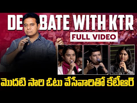 Minister KTR Interacts With First Time Voters | Minister KTR Interview | Telangana Elections 2023 #ktr #brs ... - YOUTUBE