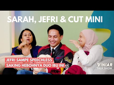 KALI INI JEFRI MAIN KE VINIAR DIKAWAL 2 IBU-IBU YANG HOBBY NYELETUK | VINIAR: Talk Show