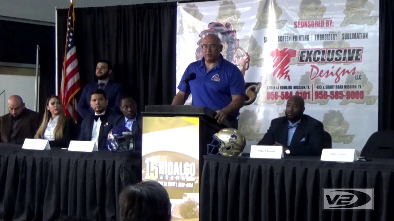 RGV Dorados: Arena Football - Press Conference 1.18.19