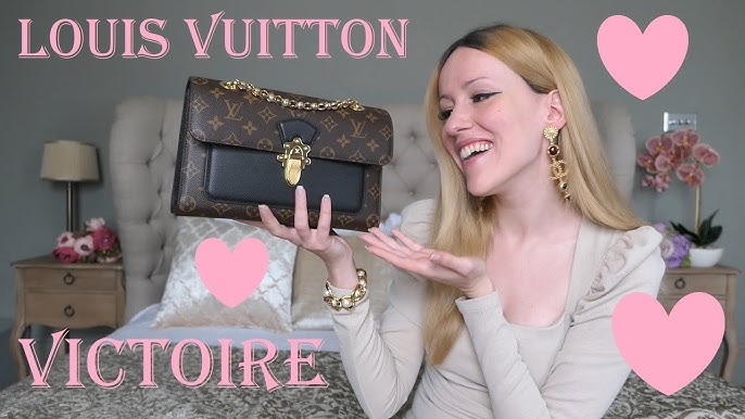 Louis Vuitton VICTOIRE Bag Brown Comparison Video 