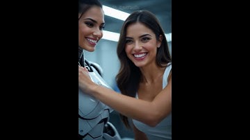 Creator or Creation? 🤖👩‍🔬 | #ai #robot #scifi