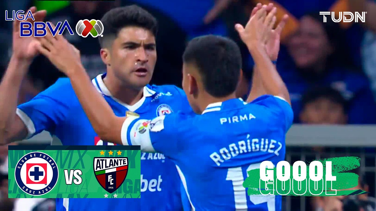 ¡GOL DE CRUZ AZUL! Marca Nico Ibáñez | Cruz Azul 1-2 Atlante | Liga MX - Jornada 3 Apertura 2026
