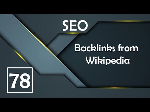 How to create Wiki articles backlinks?