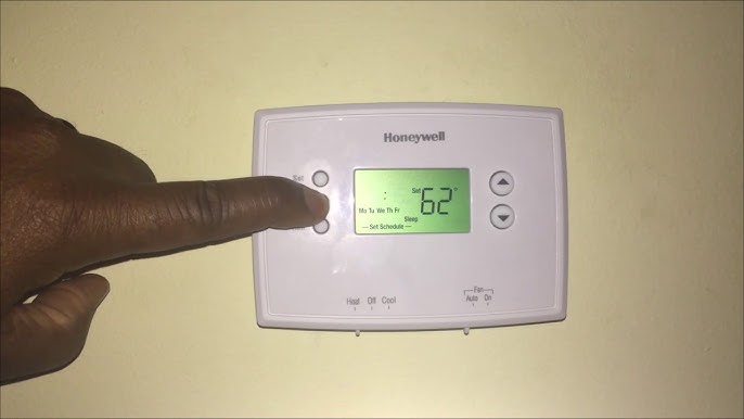 Programación termostato calefacción 