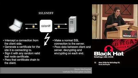 More Tricks for Defeating SSL   Moxie Marlinspike Black Hat - USA - 2009