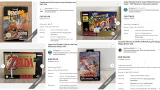 Ebay Retro Games Market Overview and Price Development - Episode 1