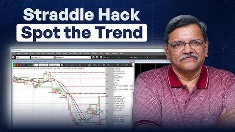 Can straddle charts give a hint of the direction of the underlying?
