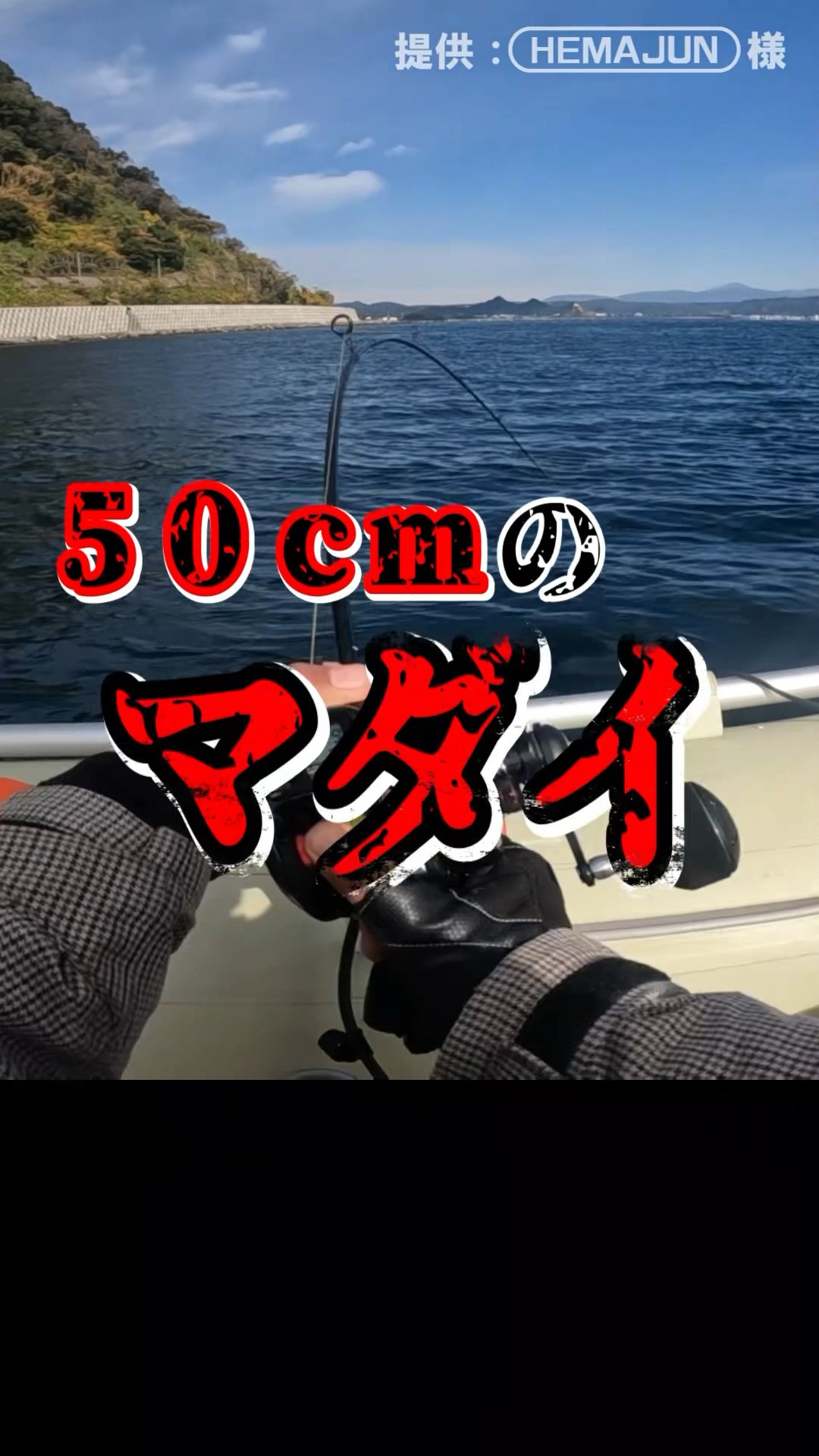If you use 〇〇, you can easily catch a big red sea bream