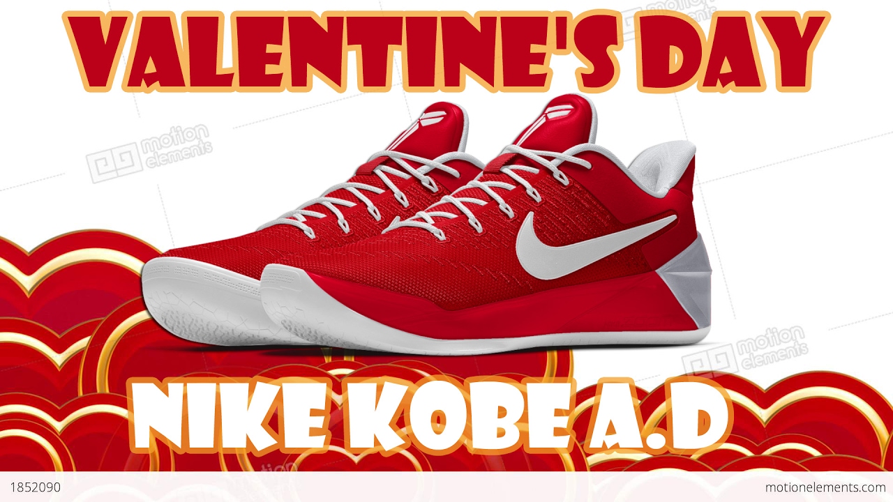 NIKE KOBE A.D VALENTINE'S DAY COLORWAY CUSTOM NIKE ID YouTube