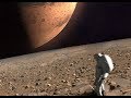 Standing on Martian Moons Phobos and Deimos