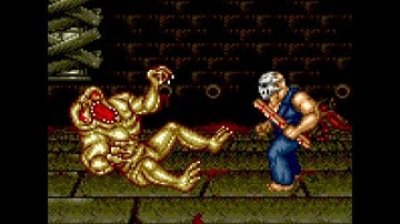 MiSTer Genesis 🎃 Splatterhouse 3 Full Playthrough