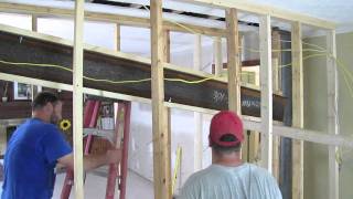 Installing Load Bearing Steel Beam