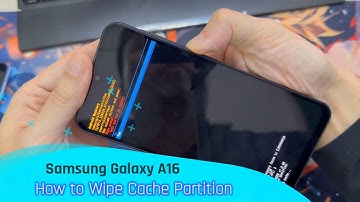 Samsung Galaxy A16: How to Wipe Cache Partition