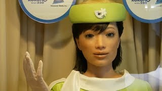 Actroid Miwa 「アクトロイド　みわ」(static) @ EXPO 2005 Museum (2017.12) [4K]