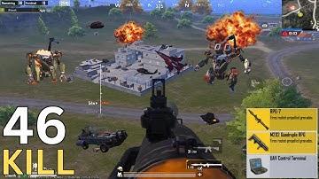 Wow 🤯 M202 + RPG Heavy Action 💥 Destroy Tank, Helicopter, Robot 🔥 || PUBG Mobile Payload 3.0 ||