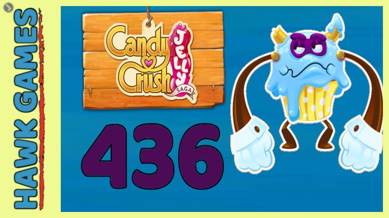Puffler Candy Crush Jelly Saga Level 436 (Puffler Boss mode) - 3 Stars ...