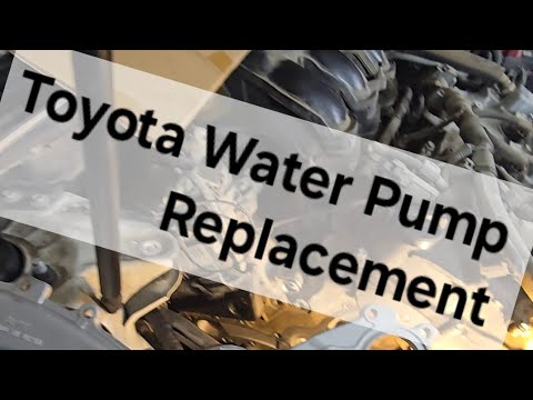 How to change water pump avalon Toyota avalon water pump leak #