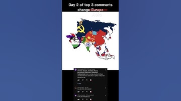 Day 2 of top 3 comments change asia #shorts #geography #countries #asia #viral #trend
