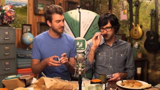 Black Applesauce and Flat Crackers