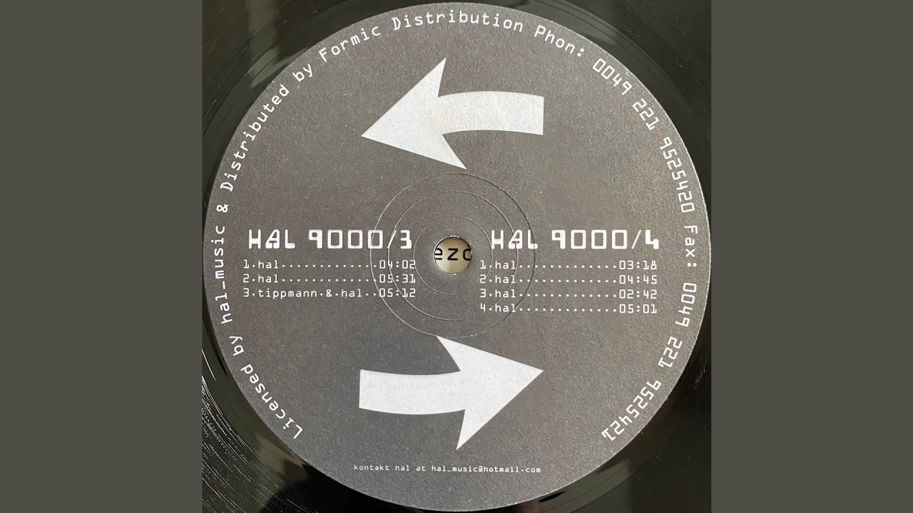 Hal 9000 - Untitled B2 (Hal 9000/4) - YouTube