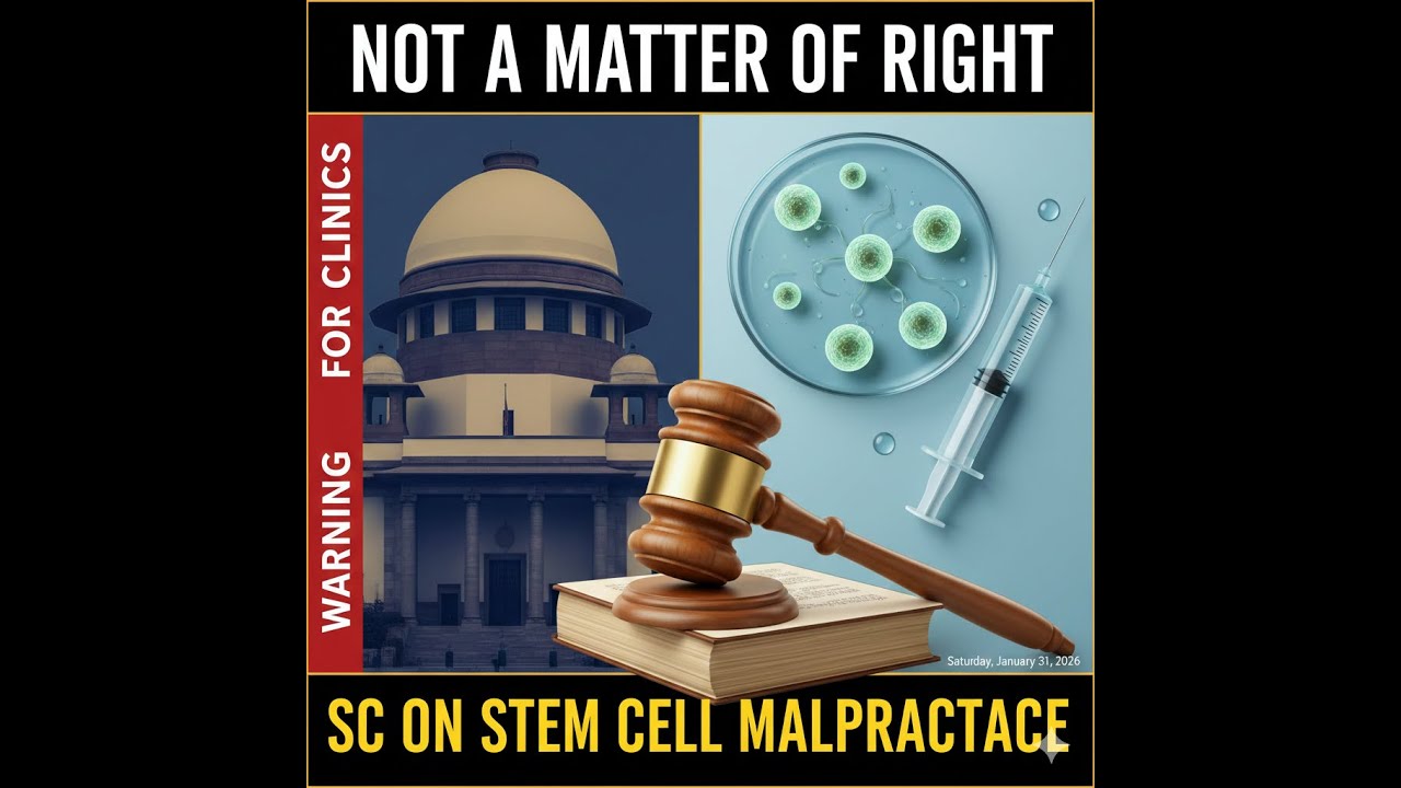 Supreme Court Rules Against Unproven Stem Cell Therapy for Autism: Malpractice Warning for Clinics