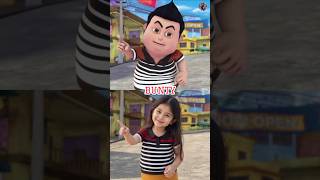 Vir the Robot Boy Cartoon Characters in Real Life but Female #shorts #reallife #cartoon #viral