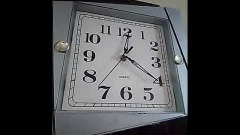 First time clock rounding anti clockwise