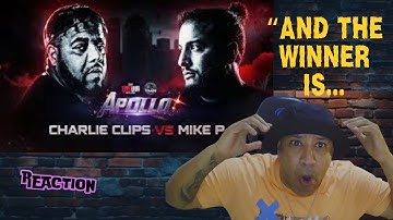 APOLLO CHARLIE CLIPS VS MIKE P(R.A. The Rugged Man) FULL BATTLE REACTION