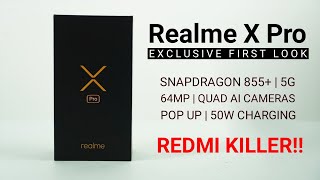Realme X Pro - Snapdragon 855+, 64MP Quad Cameras, 50W Super VOOC - Redmi K20 Pro Killer is Here!