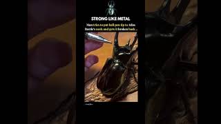 Atlas Beetle Crushes Ball Pen Tip With Its Neck Power Unbelievable Strength
