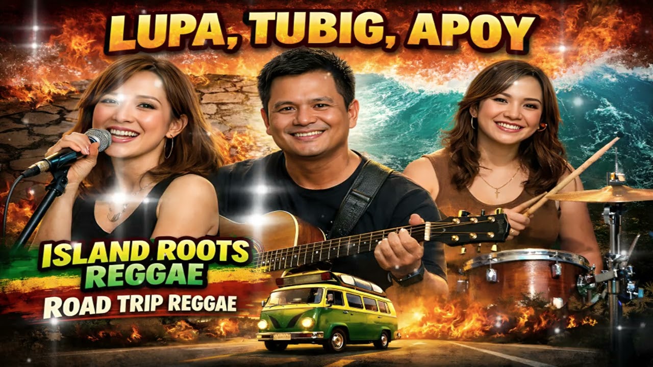 Lupa, Tubig, Apoy 🌱 Relaxing island tunes, Road trip reggae 🌴🌴