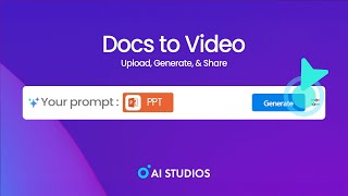 Traning Doc to Video Demo