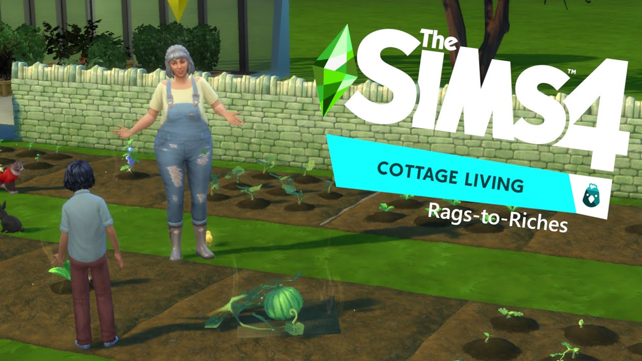 Potion of Youth // The Sims 4 Cottage Living Rags to Riches Lets Play (Episode 53) YouTube