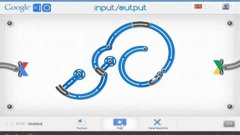 Google Input Output: My First Machine