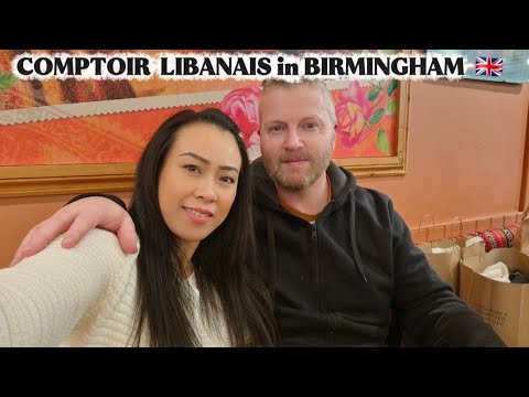 COMPTOIR LIBANAIS RESTAURANT in GRAND CENTRAL BIRMINGHAM 🇬🇧 I OUR FIRST TIME TO TRY LIBANES FOOD