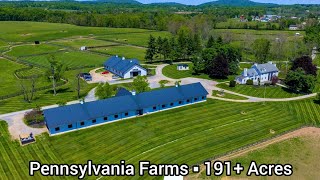 Pennsylvania Farms For Sale / 192 Acres / Turnkey Diamond Creek Pennsylvania Land For Sale